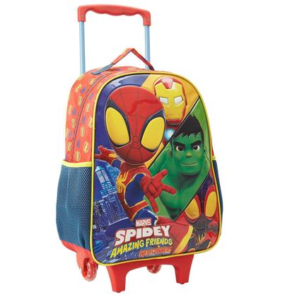 Imagem de Mochila Rodinha Escolar Infantil Spidey Homem Aranha Hulk