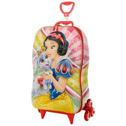 Imagem de Mochila Rodinha Escolar Princesa Branca de Neve Disney Maxto