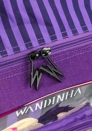 Imagem de Mochila Rodinha G c/ Alça Escolar Wandinha Wednesday IC39846