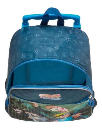 Imagem de Mochila Rodinha Infantil Escolar Menino Naruto Time 7 Pacifc