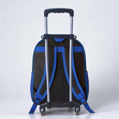 Imagem de Mochila Rodinha Masculina Infantil Escolar Reforçada Grande Criança