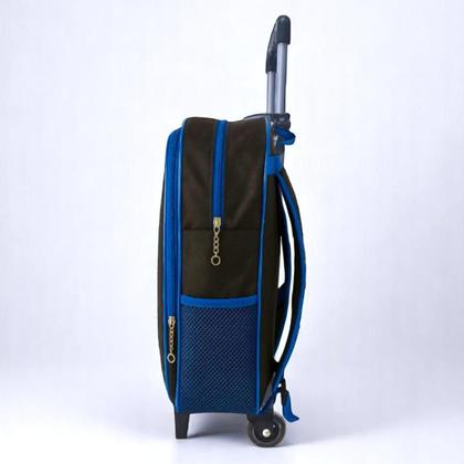 Imagem de Mochila Rodinha Masculina Infantil Escolar Reforçada Grande Criança