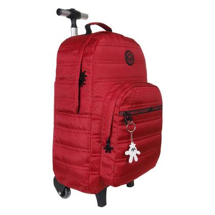 Imagem de Mochila Rodinha Minnie Teen Estojo Box Grande Escolar Xeryus