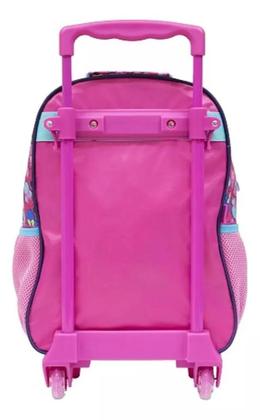 Imagem de Mochila Rodinhas Infantil Menina Minnie Brilho Original