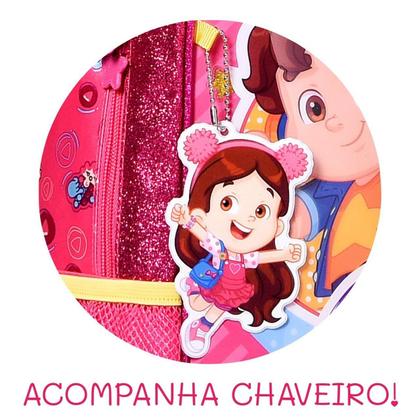 Imagem de Mochila Rodinhas Maria Clara Jp Youtube Infantil Rosa Clio