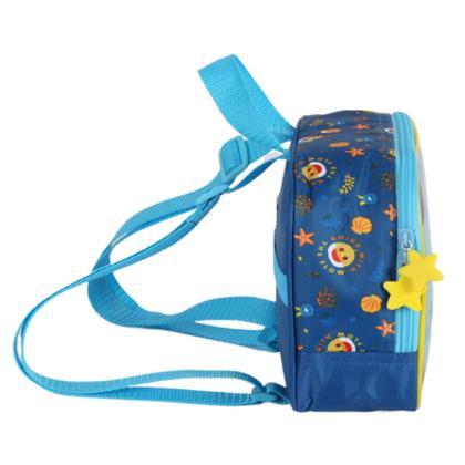 Imagem de Mochila Rodinhas Menino Baby Shark Infantil +Bolsa Lancheira