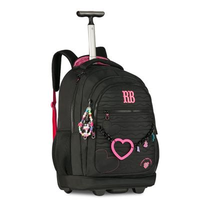 Imagem de Mochila Rodinhas Rebecca Bonbon Com Lancheira e Estojo Box