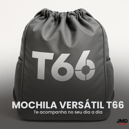 Imagem de Mochila Saco Impermeável T66 Corda Ajustável + Base Com Zíper