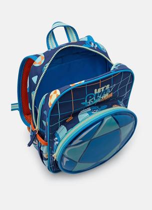 Imagem de Mochila sem rodinha media tuba futevolei azul marinho