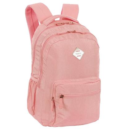 Imagem de Mochila Sestini 2 Compartimentos College 3 Rosa Metálico