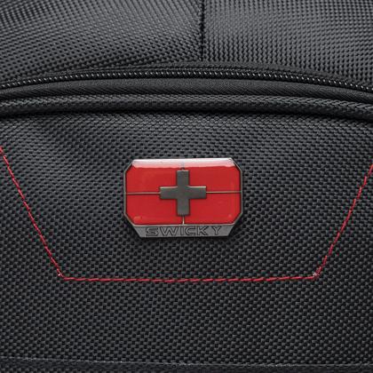 Imagem de Mochila Swicky Bolsa Executiva Entrada USB e Fone Notebook Grande Espaçosa Reforçada