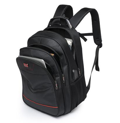 Imagem de Mochila Swicky Bolsa Executiva Entrada USB e Fone Notebook Grande Espaçosa Reforçada