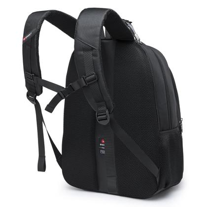 Imagem de Mochila Swicky Bolsa Executiva Entrada USB e Fone Notebook Grande Espaçosa Reforçada