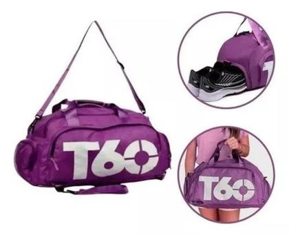 Imagem de Mochila T60 Feminina Transversal Multiuso Bagagem Viagem