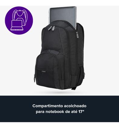 Imagem de Mochila Targus Groove CVR617 para Notebook até 17 POL Preta
