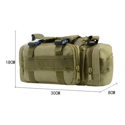 Imagem de Mochila Tática de Cintura Molle para Camping e Hiking - Bolsa de Peito 3P