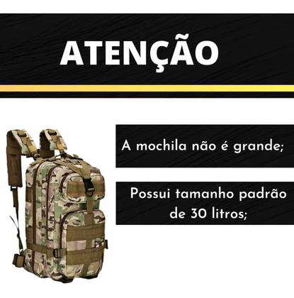 Imagem de Mochila Tática Militar Assalt Impermeável Camping Acampamento 30l