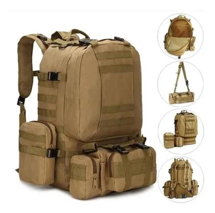 Imagem de Mochila Tática Militar Pochete Grande Modular Defender 60L 1438-6