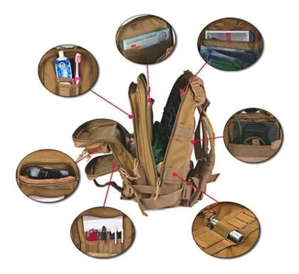 Imagem de Mochila Tática Militar Reforçada Multiuso Impermeável 30l