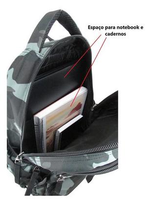 Imagem de Mochila Tática Militar Reforçada Resistente a Água Escolar Passeio Viagem Trilha Masculina Feminina   