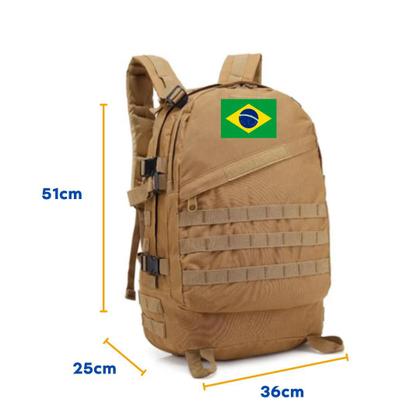 Imagem de Mochila Tática Reforçada Molle Modular Militar 45 Litros