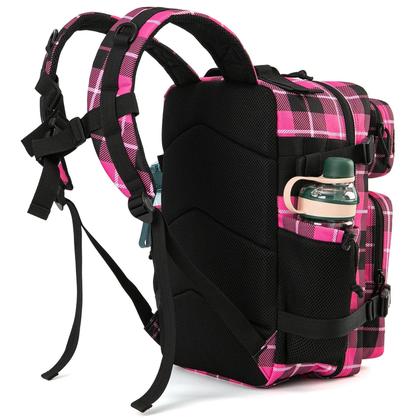 Imagem de Mochila Tática Unissex 25L/45L Com Corte a Laser Molle, Mochila De Dia Para Academia Com Suporte