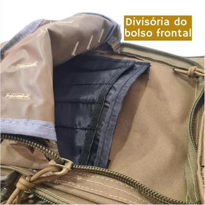 Imagem de Mochila Tático Militar Extreme Impermeável Mochila Acampamento Cargueira Viagens Exército, Mais Cinto Tático Militar Cinto