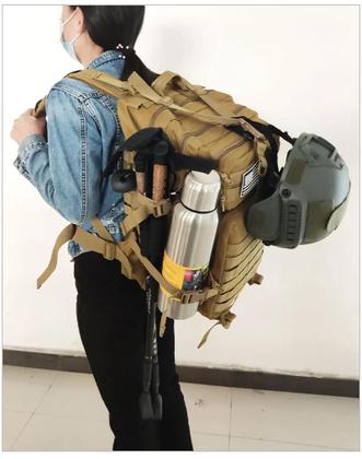 Imagem de Mochila Tático Militar Extreme Impermeável Mochila Acampamento Cargueira Viagens Exército, Mais Cinto Tático Militar Cinto
