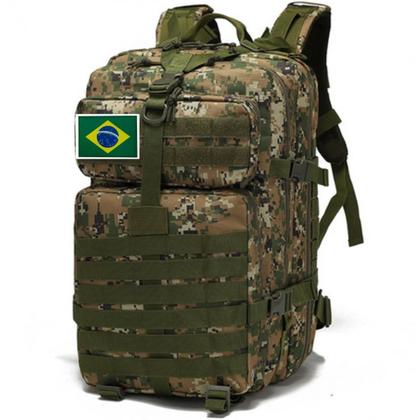Imagem de Mochila Tático Militar Extreme Impermeável Mochila Acampamento Cargueira Viagens Exército, Mais Cinto Tático Militar Cinto