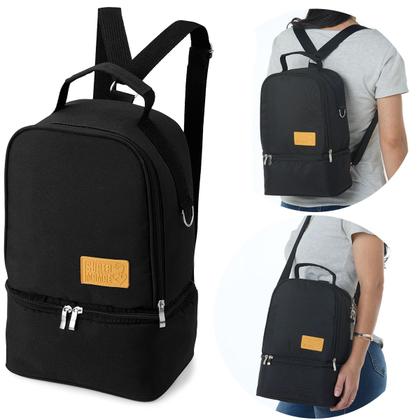 Imagem de Mochila Térmica Amamente+ One Ice com Potes para Leite Materno 200ml Super Mamãe Trocador Portátil