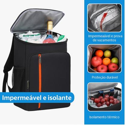 Imagem de Mochila Térmica Cooler Bag 23 Litros Praia Impermeável