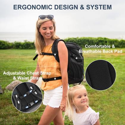 Imagem de Mochila Térmica Isolada SPARTER 21L - À Prova de Vazamentos - Capacidade para 45 Latas