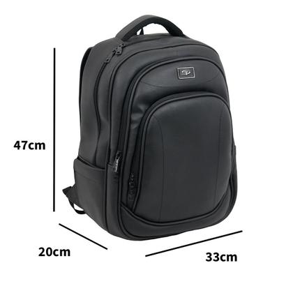 Imagem de Mochila thigoline executiva magero p/ notebook de 15.6" - m-139 - preto