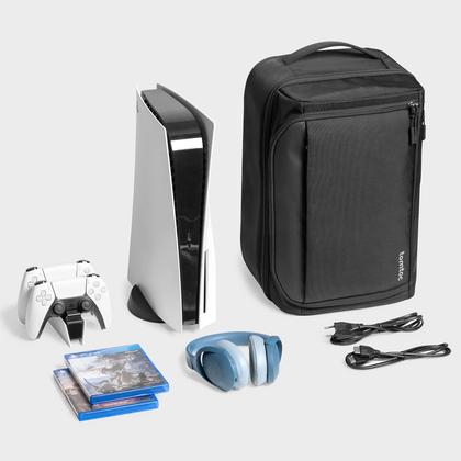Imagem de Mochila tomtoc Travel para console PS5/PS5 Pro com acessórios
