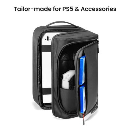 Imagem de Mochila tomtoc Travel para console PS5/PS5 Pro com acessórios