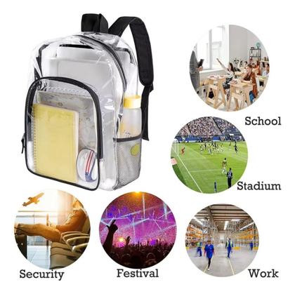 Imagem de Mochila Transparente Moderna Passeio Praia Lançamento 2025