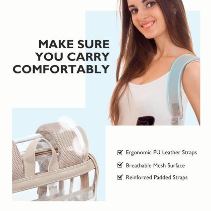 Imagem de Mochila Transparente Mommore Heavy Duty - PVC Resistente e Espesso