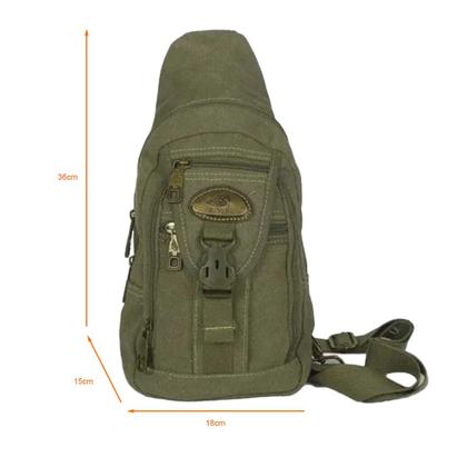 Imagem de Mochila Transversal Em Lona Brasil Ja8016