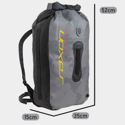 Imagem de Mochila Trilha Estanque Saxon Mundi 40 L Cinza Impermeável