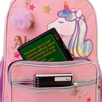 Imagem de Mochila Unicórnio Always Believe 16"