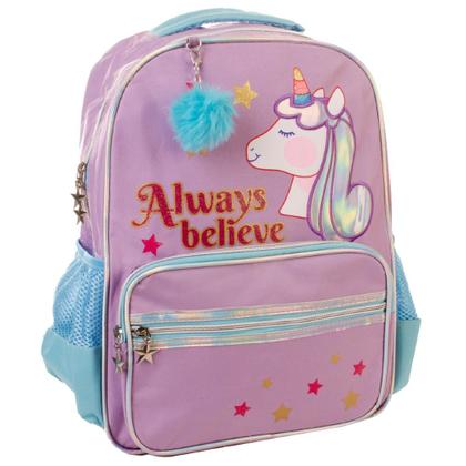 Imagem de Mochila Unicórnio Always Believe 16"