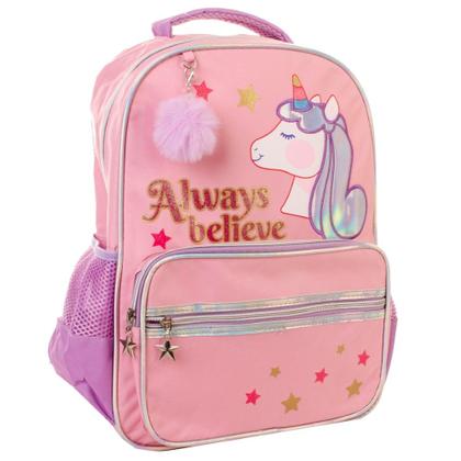 Imagem de Mochila Unicórnio Always Believe 16"