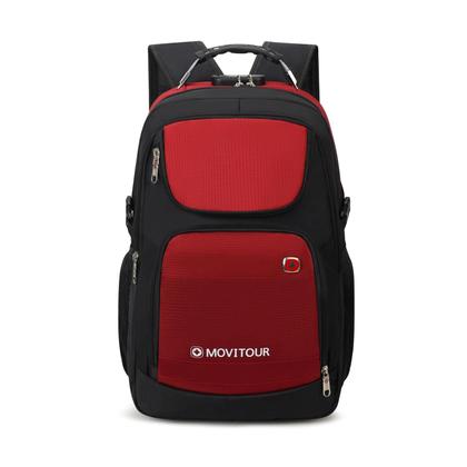 Imagem de Mochila Unissex Notebook com Cadeado, Entrada para USB/ Fone de ouvido e capa de Chuva - Movitour Explorer