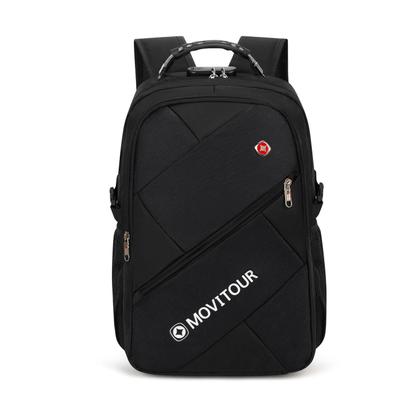 Imagem de Mochila Unissex Notebook com Cadeado, Entrada para USB/ Fone de ouvido e capa de Chuva - Movitour Quester
