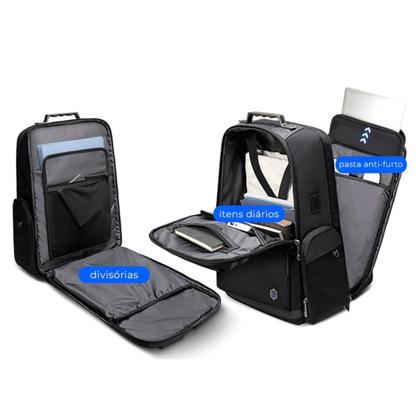 Imagem de Mochila Unissex Notebook Trabalho Faculdade Executiva