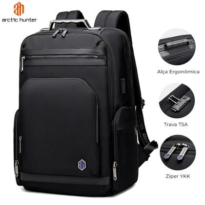 Imagem de Mochila Unissex Notebook Trabalho Faculdade Executiva