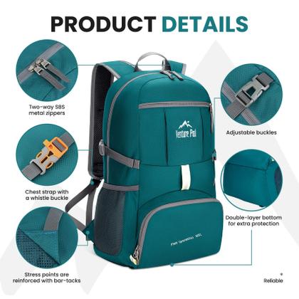 Imagem de Mochila Venture Pal 35L Ultraleve e À Prova D'Água