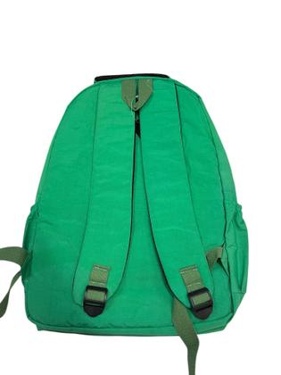 Imagem de Mochila Verde Água com Chaveiro de Macaquinho - Estilo Casual e Moderno