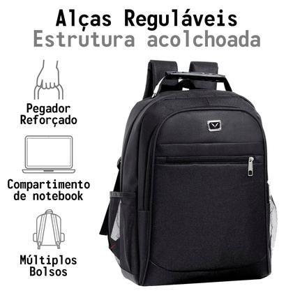 Imagem de Mochila Viagem Juvenil Reforçada Resistente Impermeável Masculina Grande - Yepp