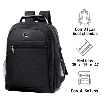 Imagem de Mochila Viagem Juvenil Reforçada Resistente Impermeável Masculina Grande - Yepp